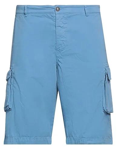 Light blue Gabardine Shorts & Bermuda