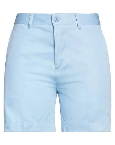 Light blue Gabardine Shorts & Bermuda