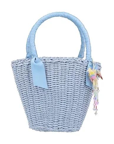 Light blue Grosgrain Handbag