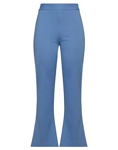 Light blue Jersey Casual pants