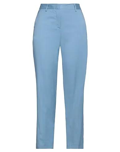 Light blue Jersey Casual pants