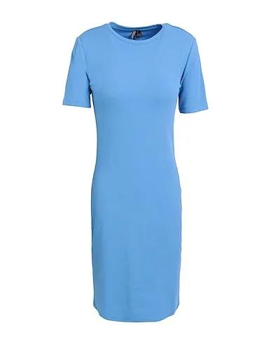Light blue Jersey Short dress