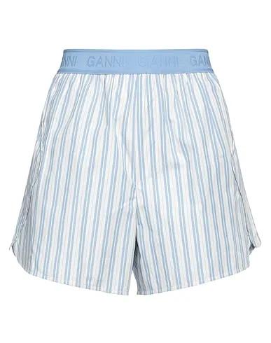 Light blue Jersey Shorts & Bermuda