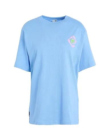 Light blue Jersey T-shirt DOWNTOWN Relaxed Graphic Tee
