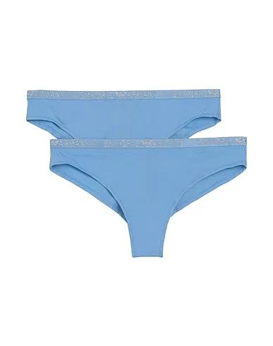 Light blue Jersey Thongs