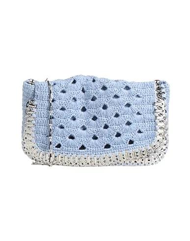 Light blue Knitted Handbag