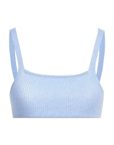Light blue Knitted Top