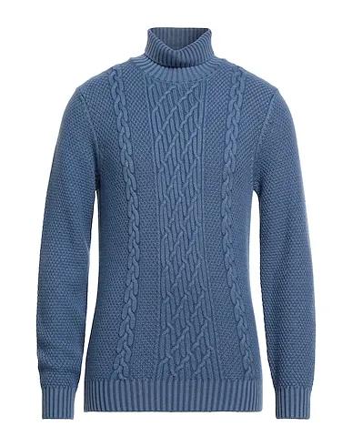 Light blue Knitted Turtleneck
