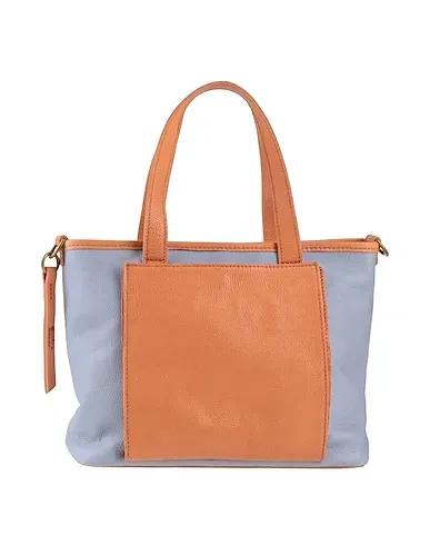 Light blue Leather Handbag