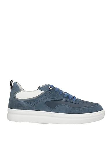 Light blue Leather Sneakers