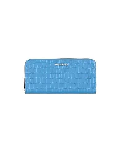 Light blue Leather Wallet