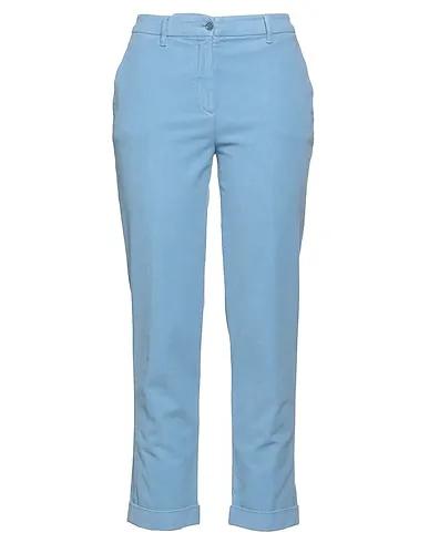 Light blue Moleskin Casual pants