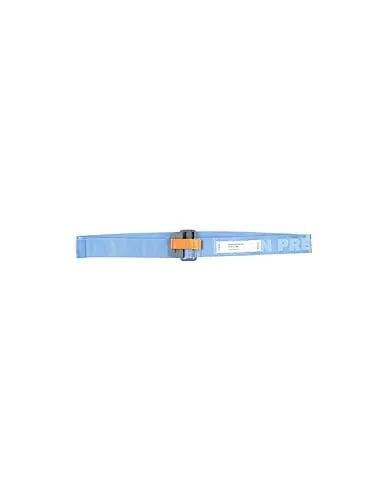Light blue Plain weave Regular belt