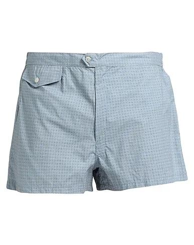Light blue Plain weave Swim shorts