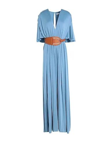Light blue Synthetic fabric Long dress