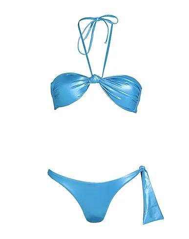 Light blue Techno fabric Bikini