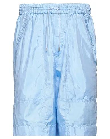 Light blue Techno fabric Shorts & Bermuda
