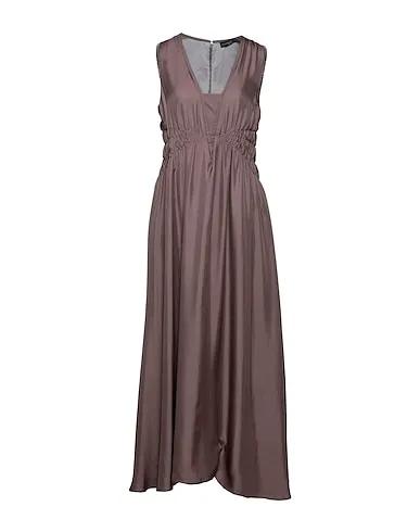 Light brown Chiffon Long dress