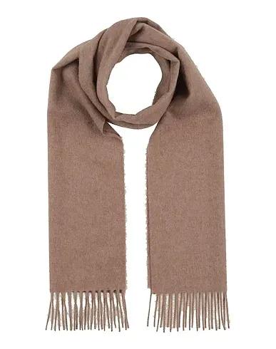Light brown Flannel Scarves and foulards