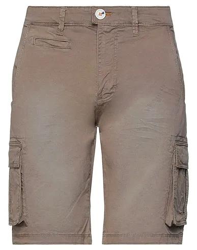 Light brown Gabardine Shorts & Bermuda