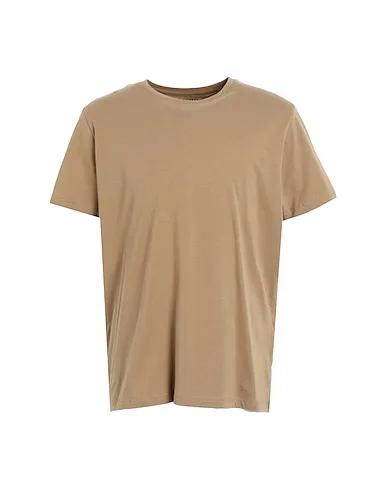 Light brown Jersey Basic T-shirt