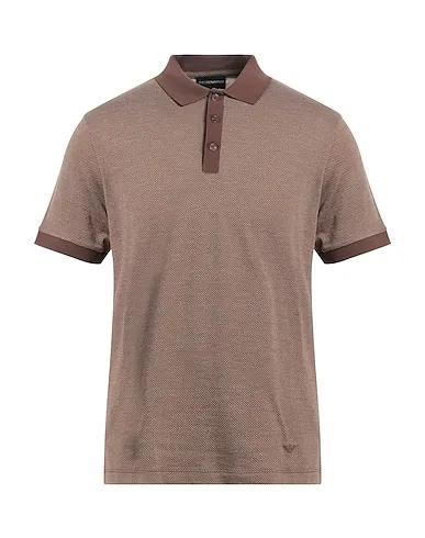 Light brown Jersey Polo shirt