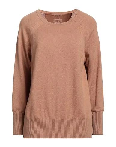 Light brown Knitted Cashmere blend