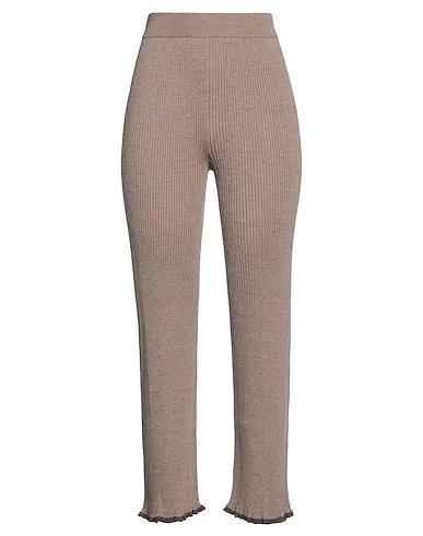 Light brown Knitted Casual pants