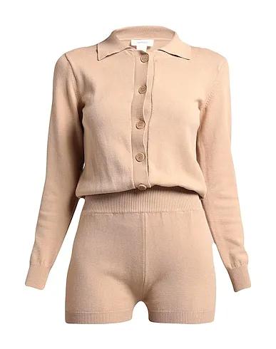 Light brown Knitted Jumpsuit/one piece