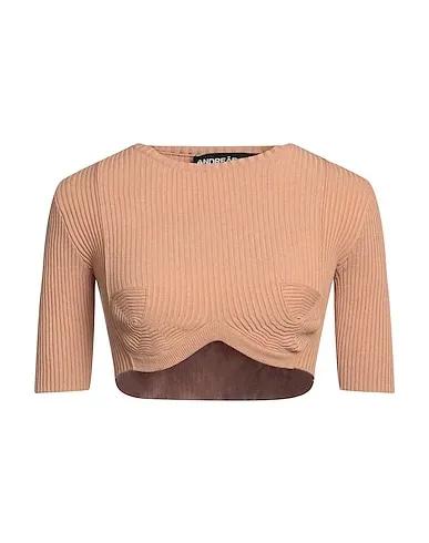 Light brown Knitted Top
