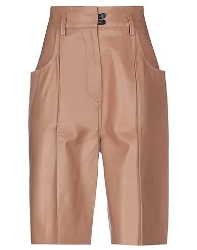 Light brown Leather Leather pant