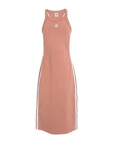 Light brown Midi dress ADICOLOR CLASSICS 3 STRIPES LONG TANK DRESS
