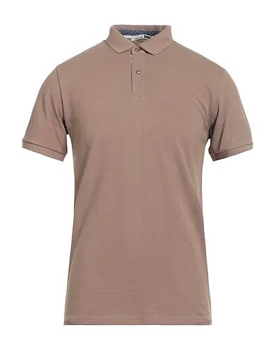 Light brown Piqué Polo shirt