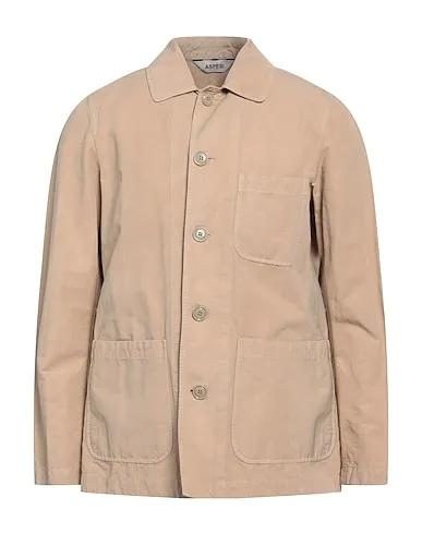 Light brown Plain weave Jacket