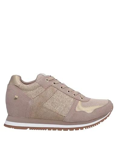 Light brown Plain weave Sneakers