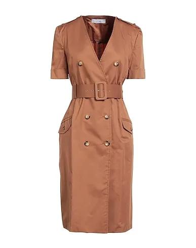Light brown Poplin Blazer dress