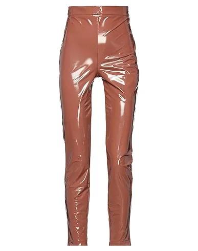 Light brown Synthetic fabric Casual pants