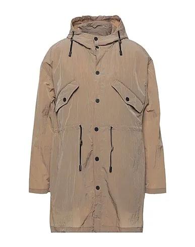 Light brown Techno fabric Full-length jacket