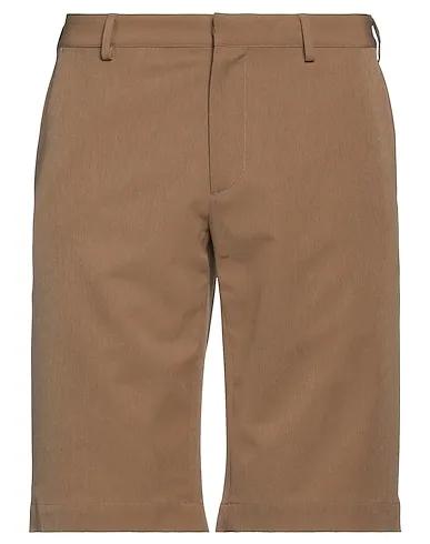 Light brown Techno fabric Shorts & Bermuda