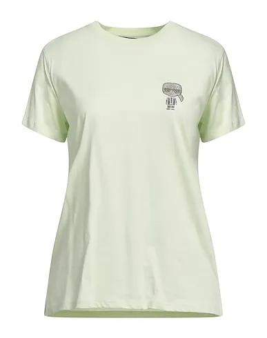 Light green Basic T-shirt IKONIK MINI KARL RS T-SHIRT
