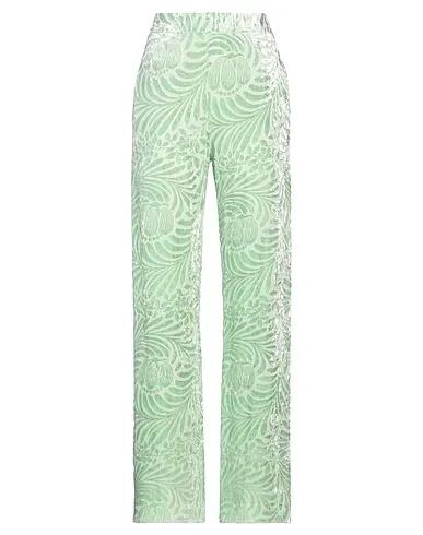 Light green Chenille Casual pants