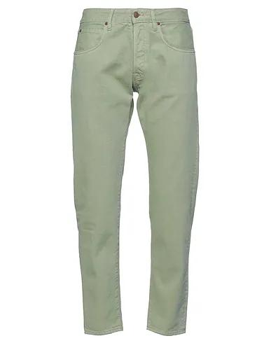 Light green Cotton twill 5-pocket