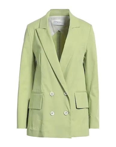 Light green Cotton twill Blazer