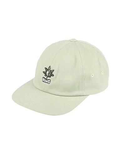 Light green Cotton twill Hat