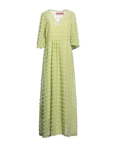 Light green Crêpe Long dress