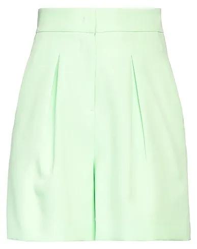 Light green Crêpe Shorts & Bermuda
