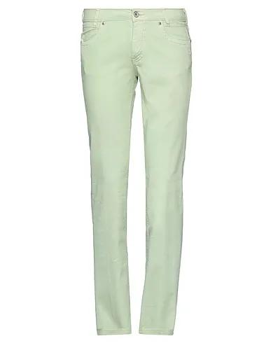 Light green Denim Denim pants