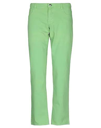 Light green Denim Denim pants