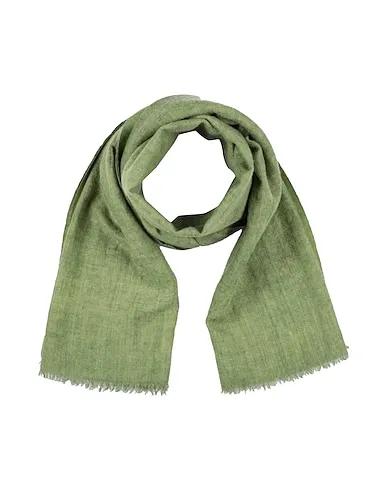 Light green Flannel Scarves and foulards