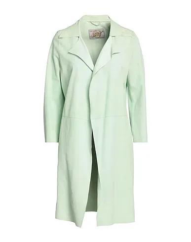 Light green Full-length jacket